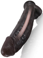 Farid 12" x 2.3" BBC Dildo Soft Skin Dick With Metal Keel