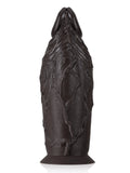Malik 14.7" x 4.7" Thick Silicone Pointed Glans BBC Anal Dildo