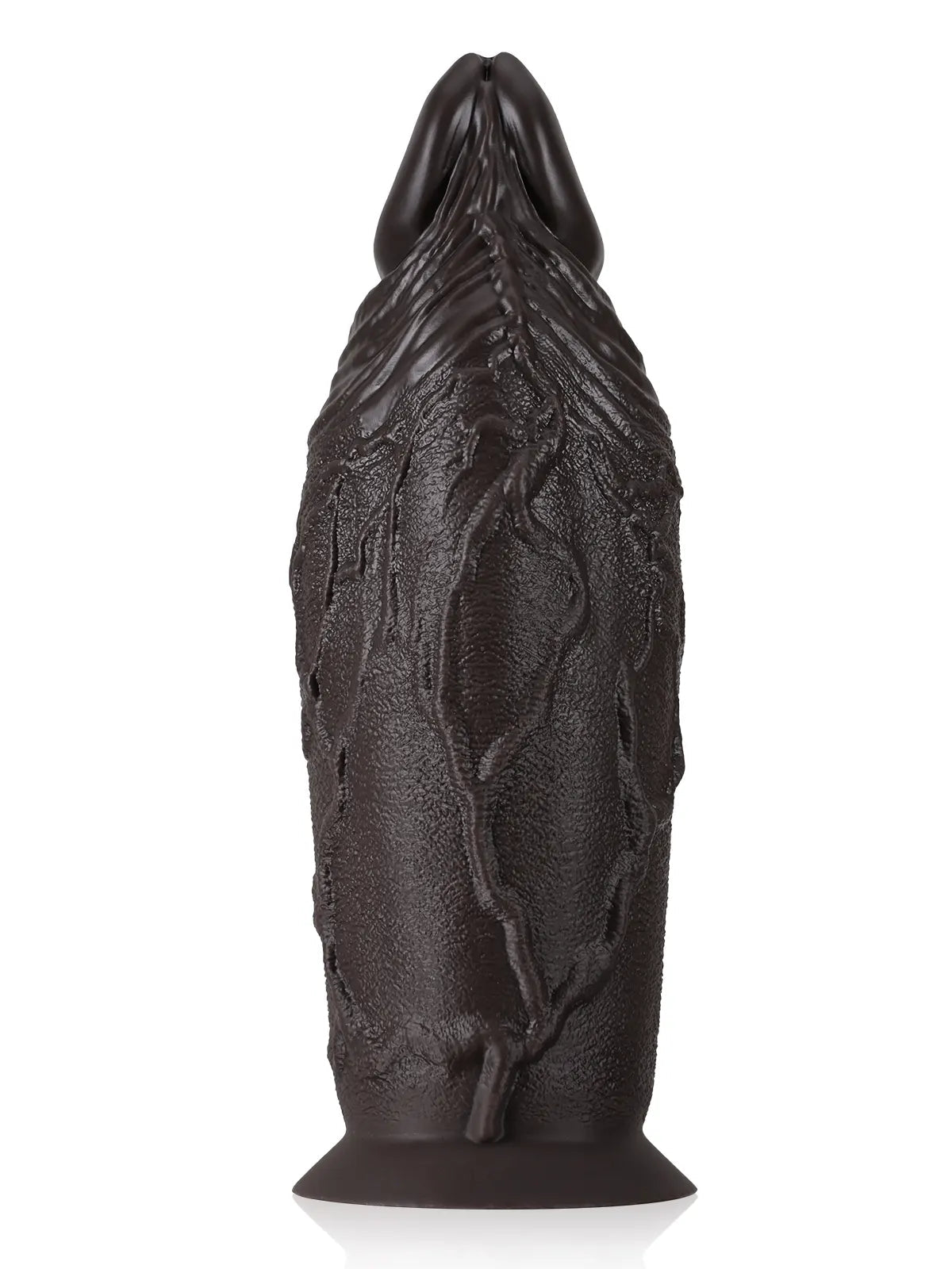 Malik 14.7" x 4.7" Thick Silicone Pointed Glans BBC Anal Dildo
