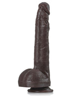 Doctor 10.8" x 1.6" Huge Black Dual Density Dildo