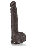 Doctor 10.8" x 1.6" Huge Black Dual Density Dildo