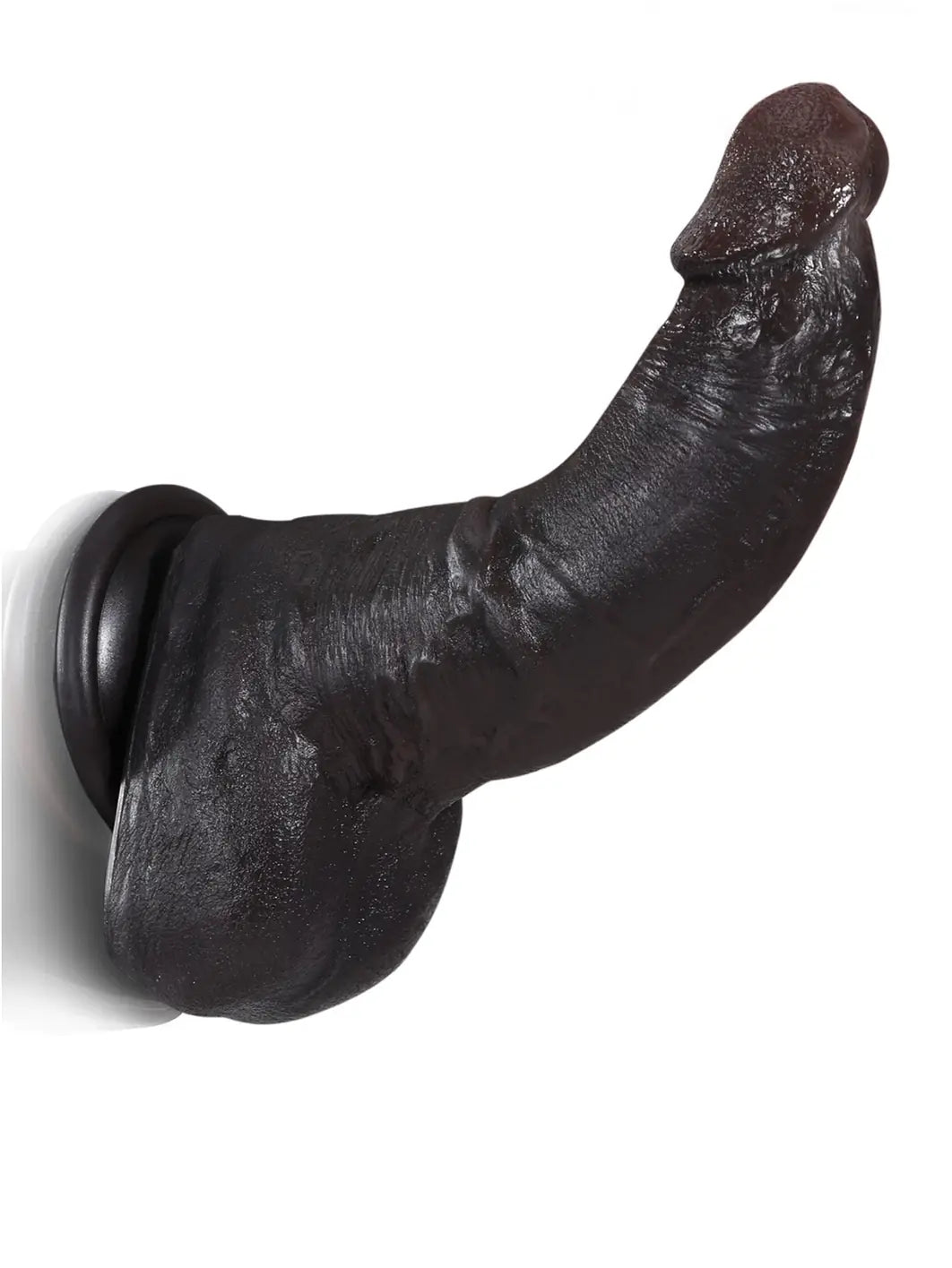 Dave 7.5" x 1.8" - Deep Small Real Feel Black Dildos For Beginner