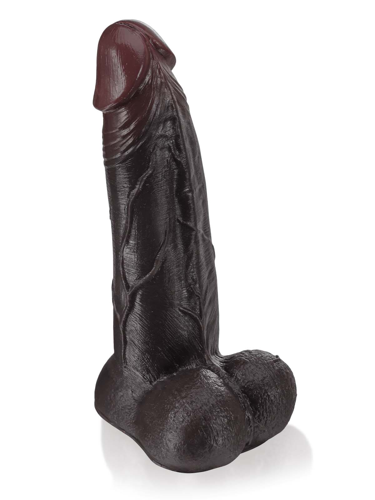 Raptor 10.8" x 2.5" Sliding Skin Vac-U-Lock BBC Dildo With Moving Balls & Suction Cup