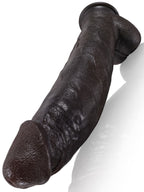 Farid 12" x 2.3" BBC Dildo Soft Skin Dick With Metal Keel