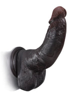 Dave 7.5" x 1.8" - Deep Small Real Feel Black Dildos For Beginner