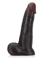Raptor 10.8" x 2.5" Sliding Skin Vac-U-Lock BBC Dildo With Moving Balls & Suction Cup