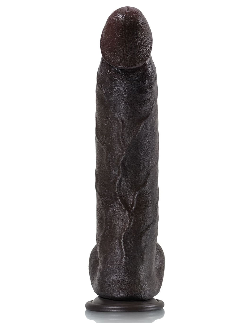 Farid 12" x 2.3" BBC Dildo Soft Skin Dick With Metal Keel