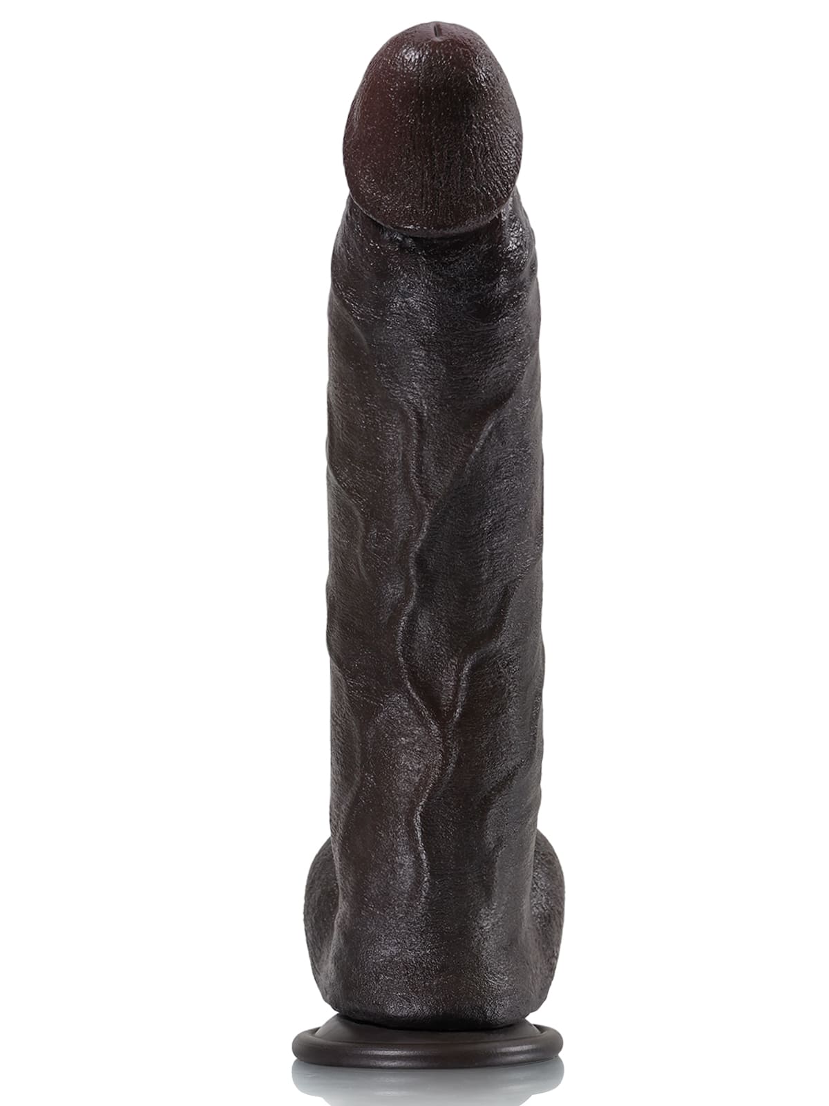 Farid 12" x 2.3" BBC Dildo Soft Skin Dick With Metal Keel