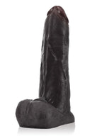 Phantom 9" x 2" Black Sliding Skin Vac-U-Lock Dildo With Moving Balls & Suction Cup