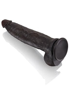 Farid 12" x 2.3" BBC Dildo Soft Skin Dick With Metal Keel