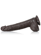 Doctor 10.8" x 1.6" Huge Black Dual Density Dildo