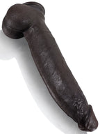 Farid 12" x 2.3" BBC Dildo Soft Skin Dick With Metal Keel
