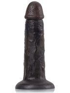 Tony 10" x 2.1" Black Soft Skin Huge Thick No Ball Dildo
