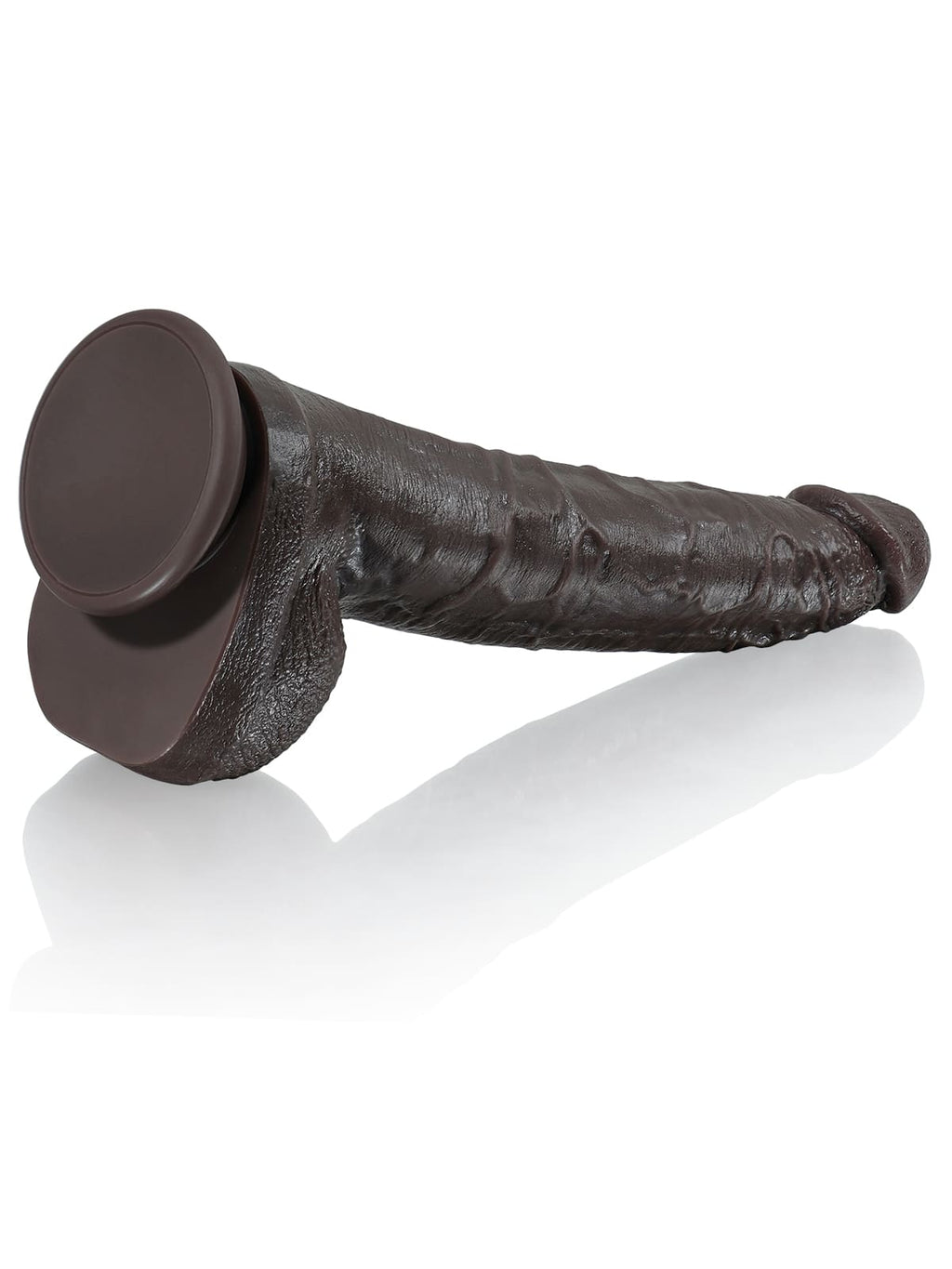 Doctor 10.8" x 1.6" Huge Black Dual Density Dildo