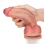 Robert: 8.7" x 2" Real Feeling Big With Beads Dildo