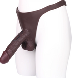 Black Penis Sleeve - Strap On Dildo for Men & Couple
