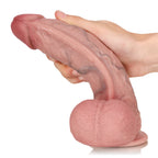 Duke:  7.9" x 1.6" Flesh Thick Realistic Dildo