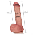 Robin: 10.6" x 2.2" XL Size Large Thick Realistic Dildos