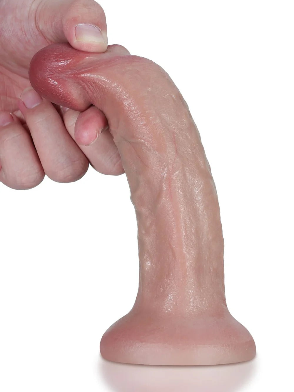 Dary 7.3" x 1.6" Flesh Skin No Balls Real Life Dildo Soft Dildo