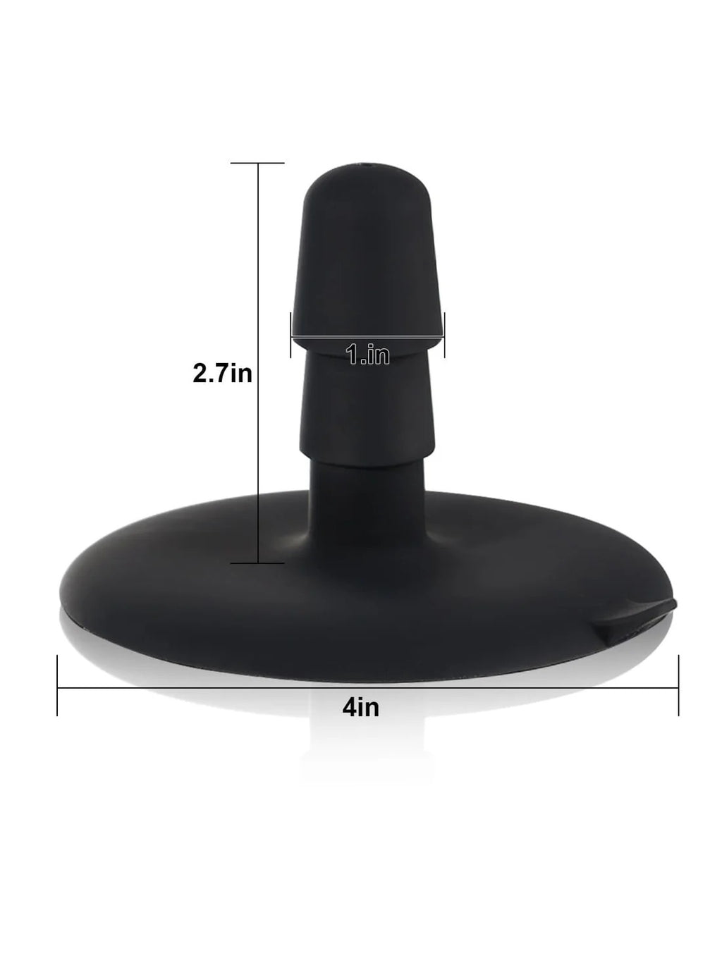 Greg 8" x 2.3" Tapered Curved Dildo with Raised Ridge and Veins Vac U Lock Suction Cup