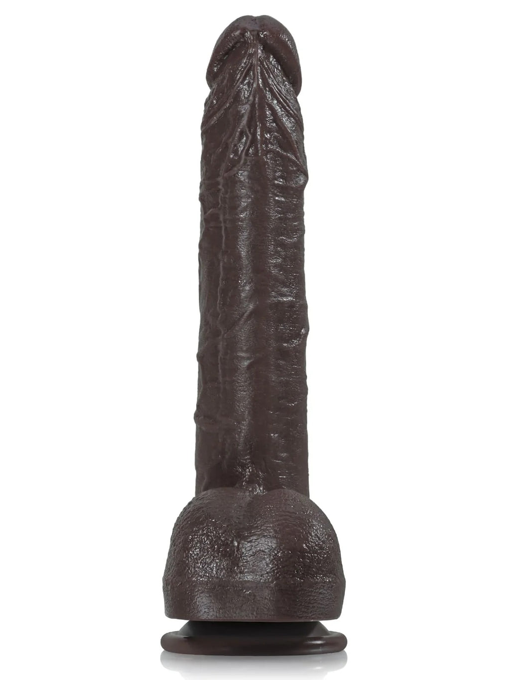 Doctor 10" x 1.6" Huge Black Dual Density Dildo