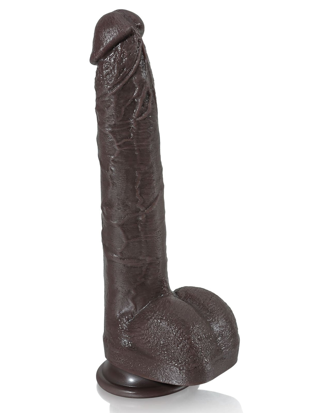 Doctor 10" x 1.6" Huge Black Dual Density Dildo