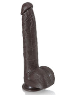 Doctor 10" x 1.6" Huge Black Dual Density Dildo