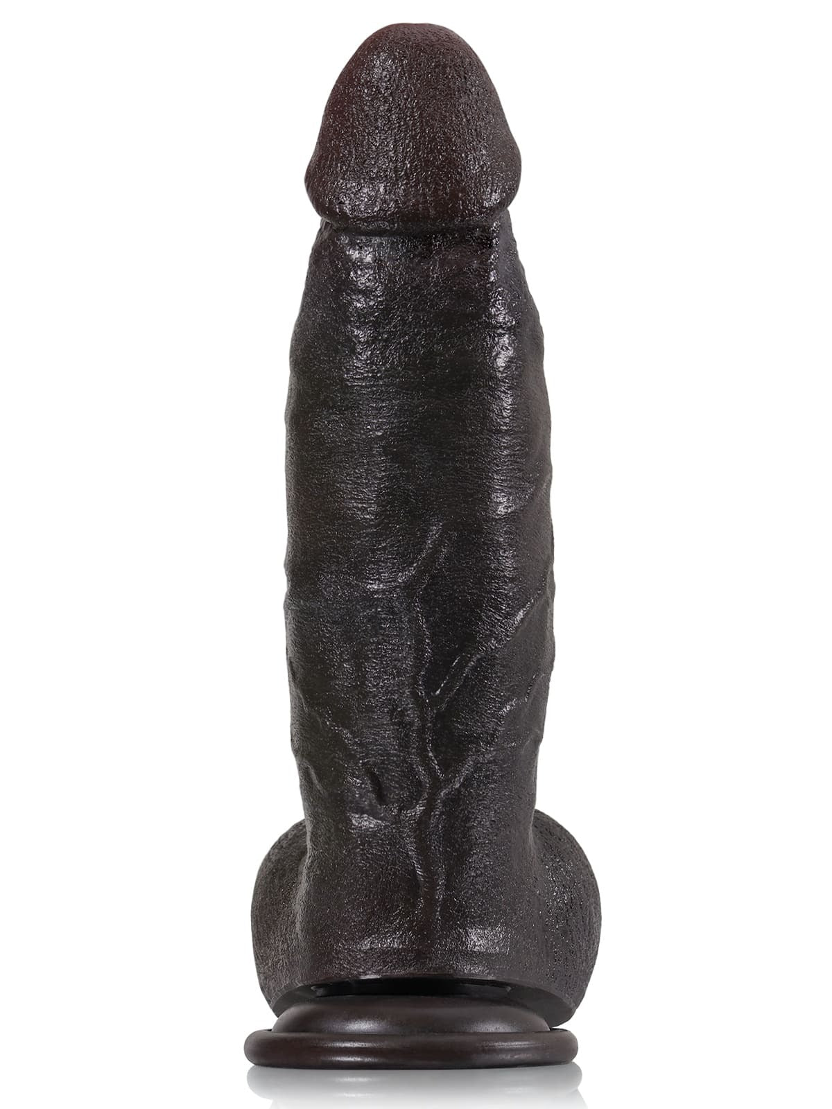Kimi 8.6" x 2.2" Realistic Soft Flesh Like Thick Short Fat Dildo